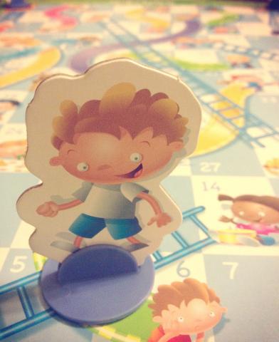 Board Game Marker in the shape of a child.