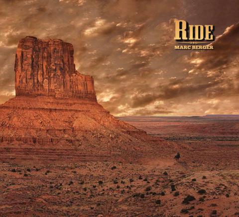 Album cover featuring a desert scene with the title "Ride" in the upper right corner