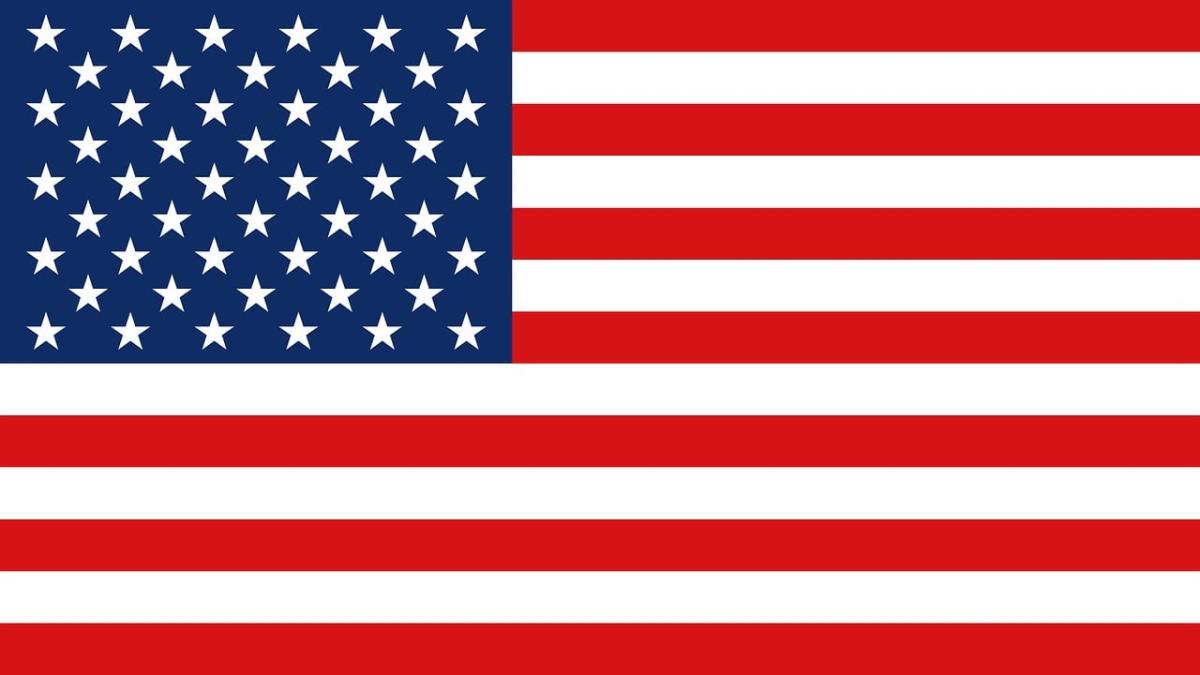 An illustration of the United States flag