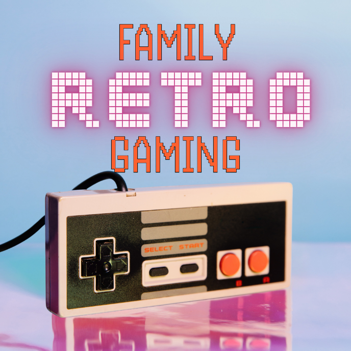 Family Retro Gaming (classic nintendo controller)