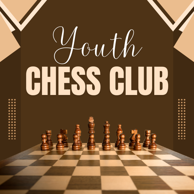 Youth Chess Club (chess board and pieces)